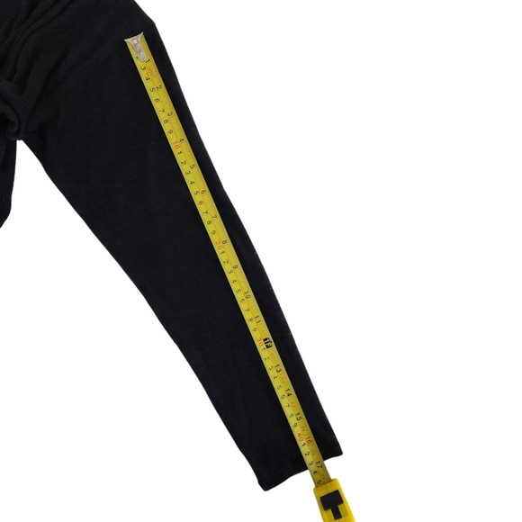 LULULEMON Black Yoga Top Long Sleeve “Tie Your Practice” | Women’s S | Athletic - Picture 9 of 10